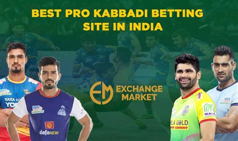 Best Pro Kabaddi League Betting Sites 2024 .